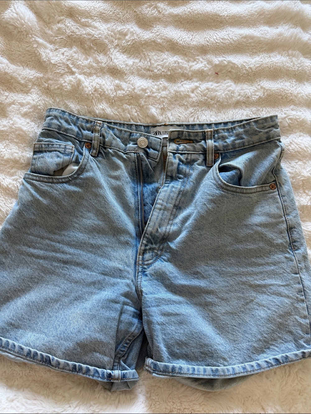 Zara High Rise Shorts